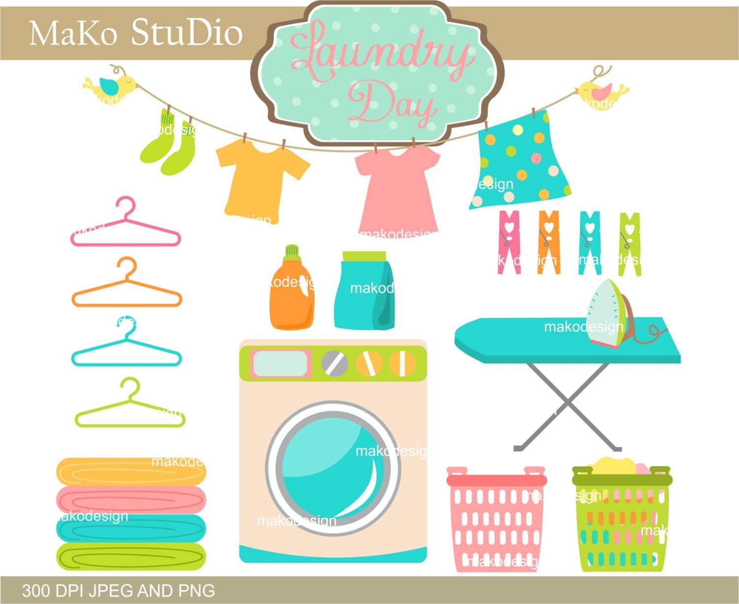 Clip Art Laundry Clip Art laundry clipart etsy clip art cute set png jpeg personal or commercial use