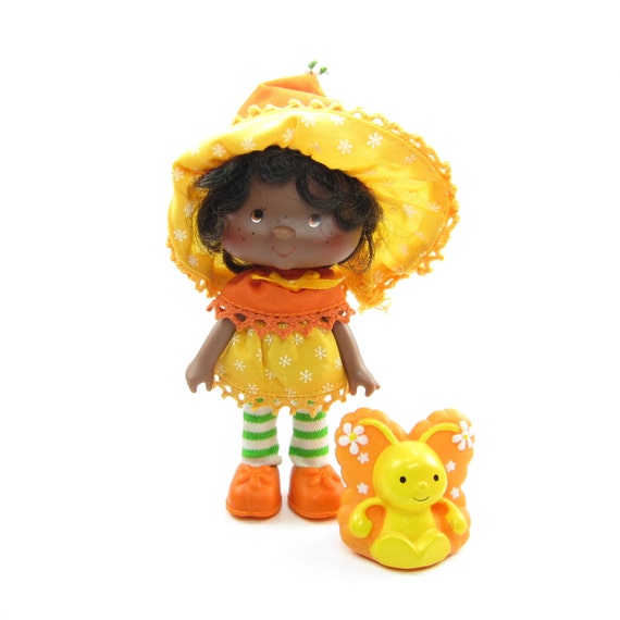 Orange Blossom Doll with Butterfly Pet Marmalade Vintage