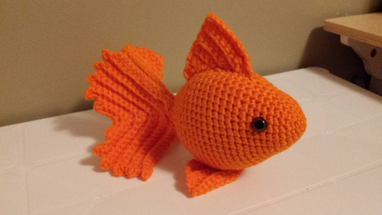 stuffed goldfish