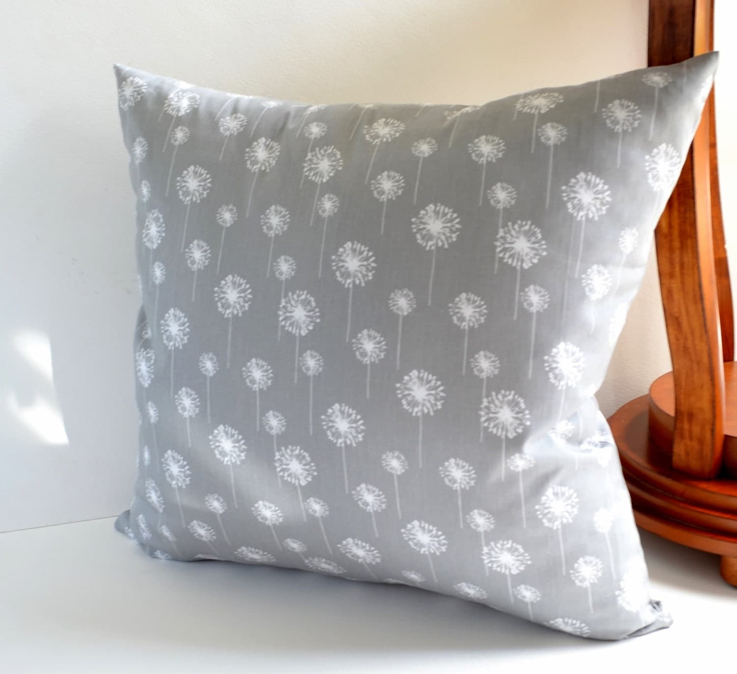Pillow Cover Gray Decorative Throw Pillows Euro Sham Cushion