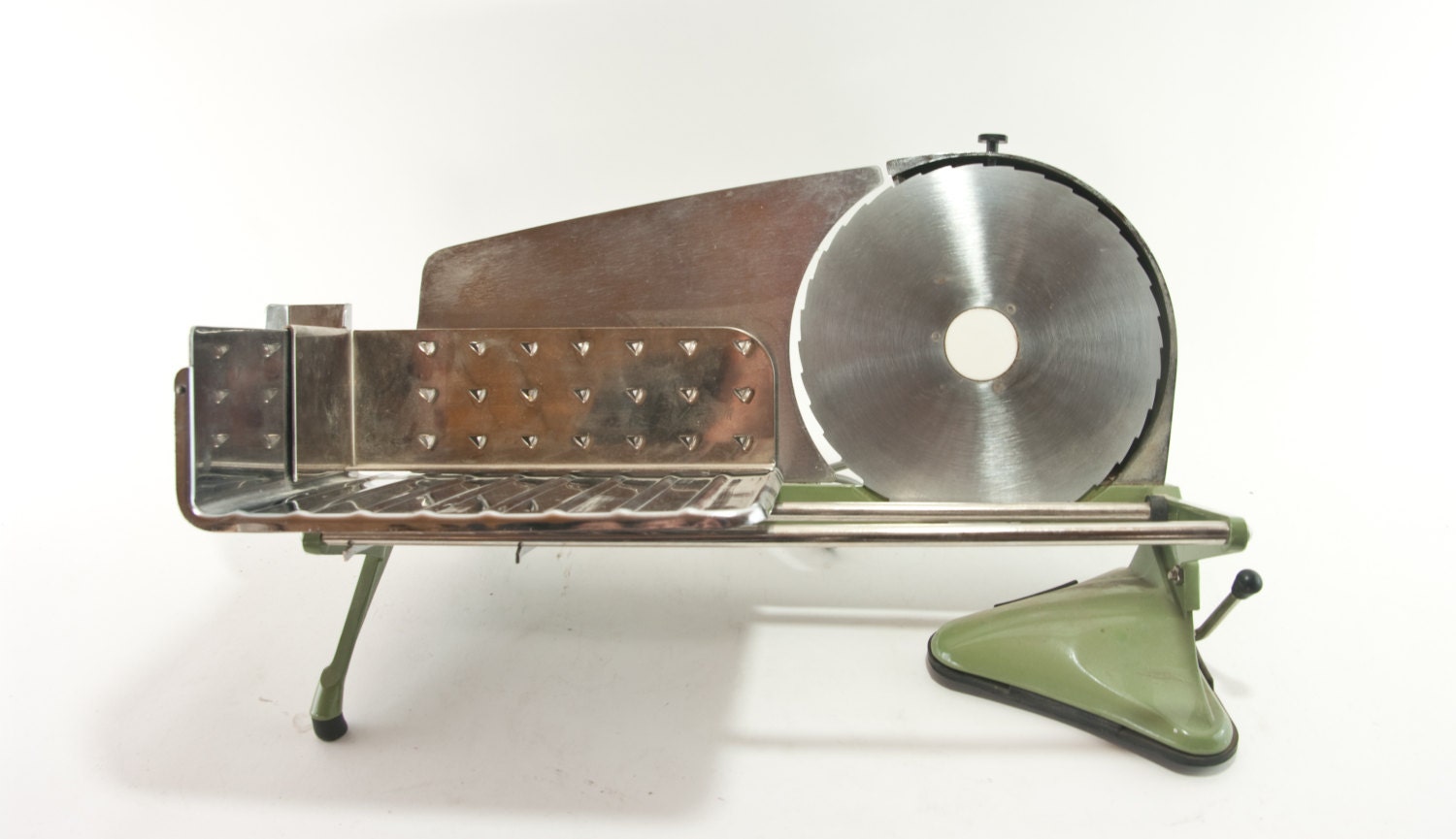 Vintage General Food Slicer Avocado Green Retro by foundhere