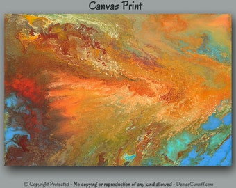 Abstract wall art 3 piece Multi panel Canvas print set