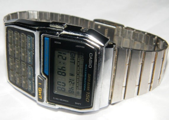 casio data bank illuminator