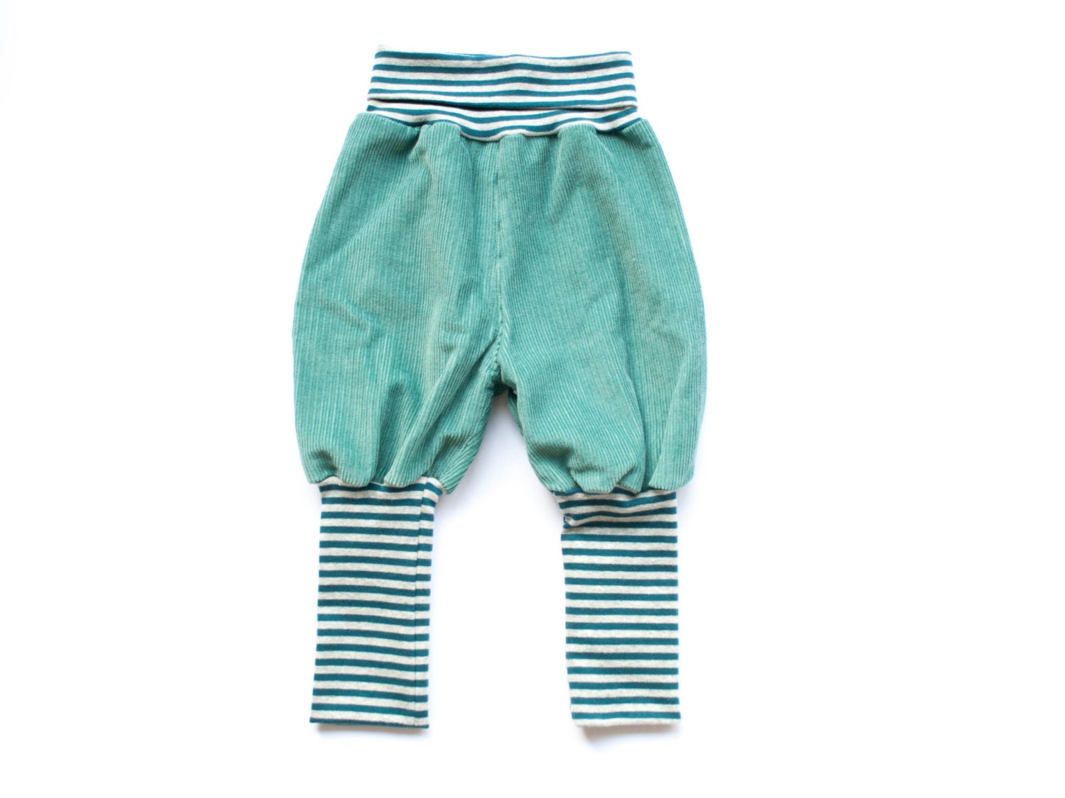 SALE 912M Organic baby knickerbocker cord pants