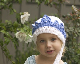 Crochet Hat- The Princess Elsa Hat