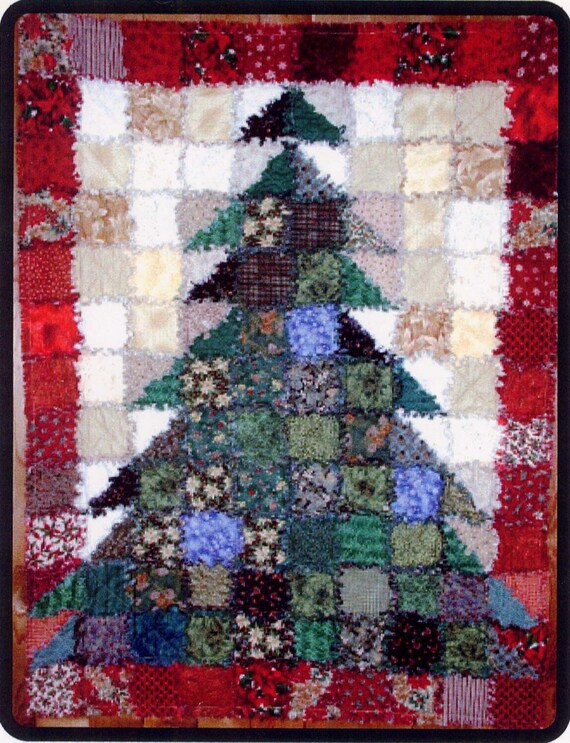 Download PATTERN: Oh Christmas Tree Rag Quilt