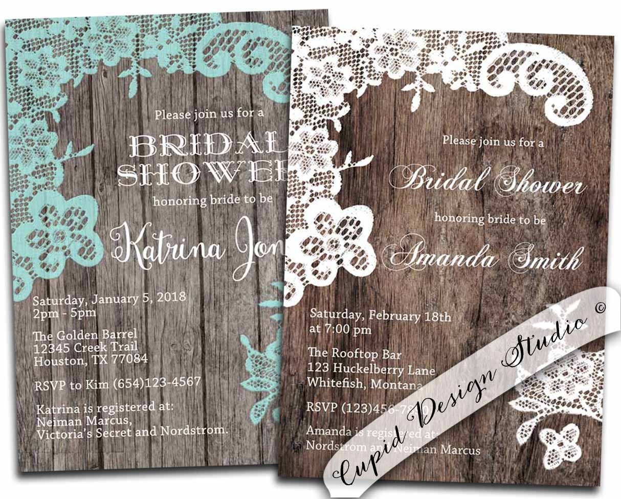 Personal Shower Invitations 5