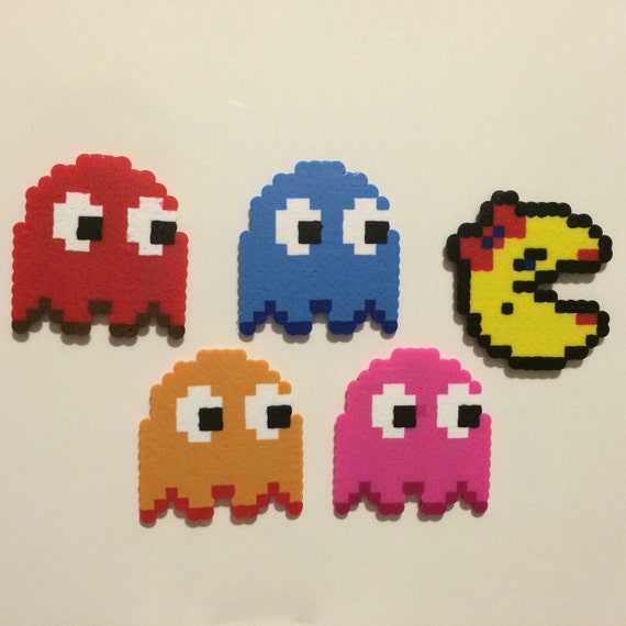 Pacman pixel magnets