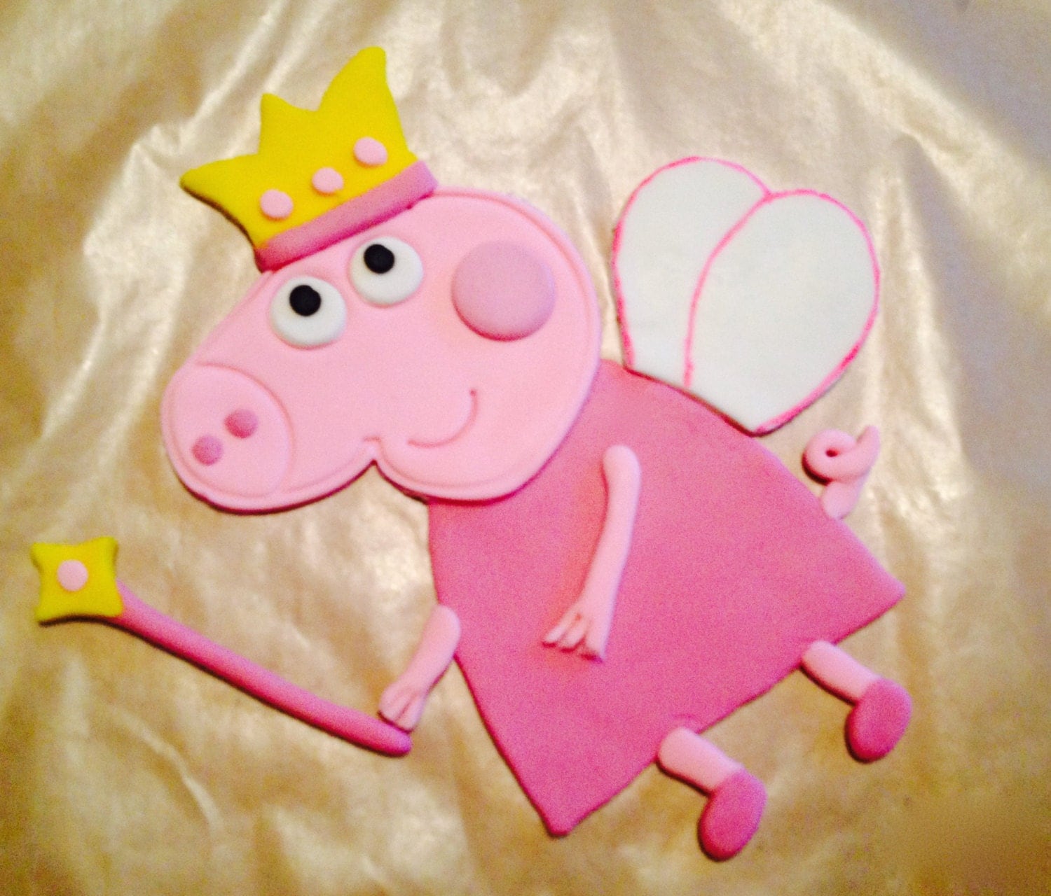Fairy Peppa Pig Cake Topper