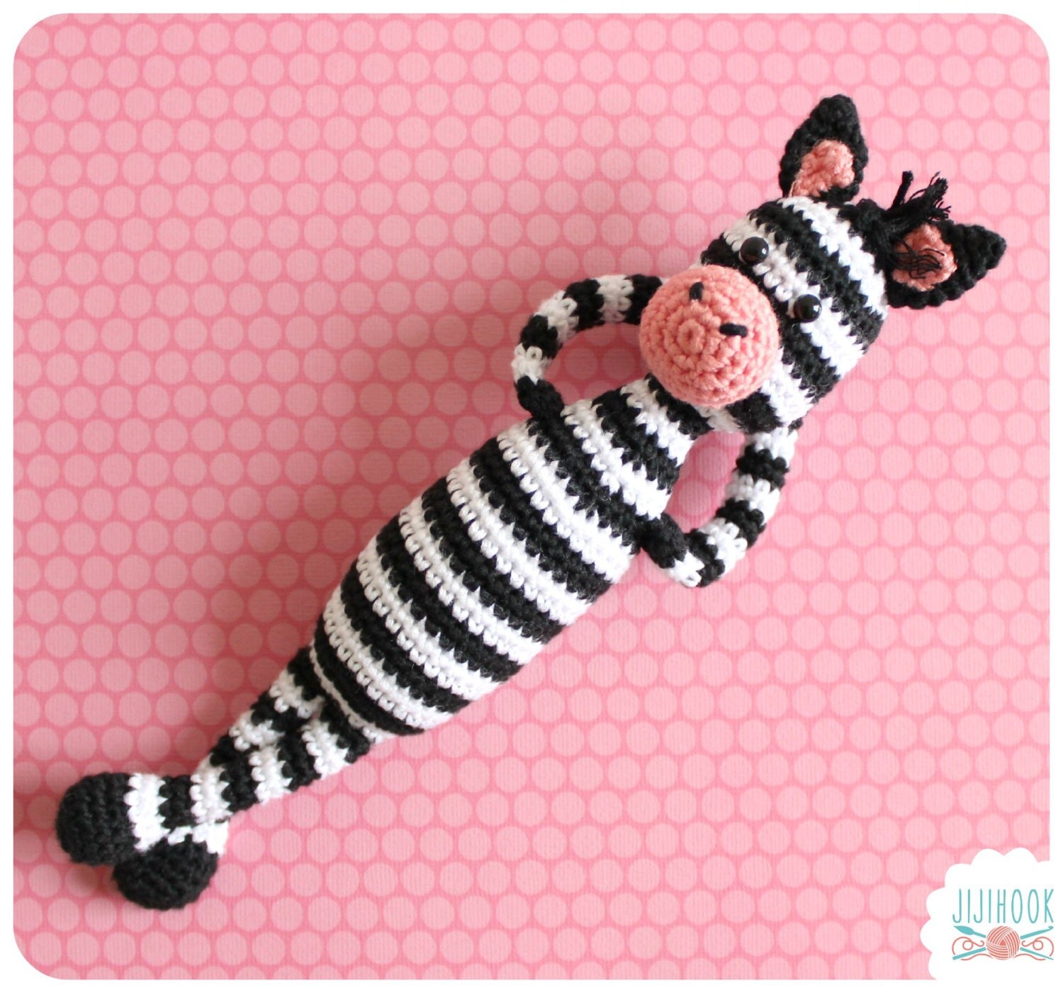 pattern baby zebra crochet blanket PDF Jijihook Crochet Instant Zebra Pattern Download from