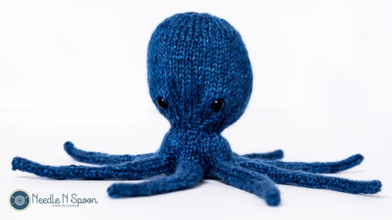 blue octopus plush toy