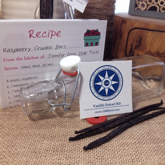 Vanilla Extract Kit Make Your Own Homemade Vanilla Extract