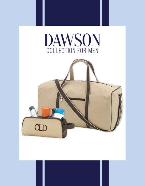 mens duffle and toiletry bag