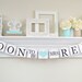 Christmas Banner MERRY CHRISTMAS banner by ABannerAffair on Etsy