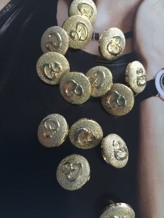 bulk 14 gold button / shank buttons / buttons small gold