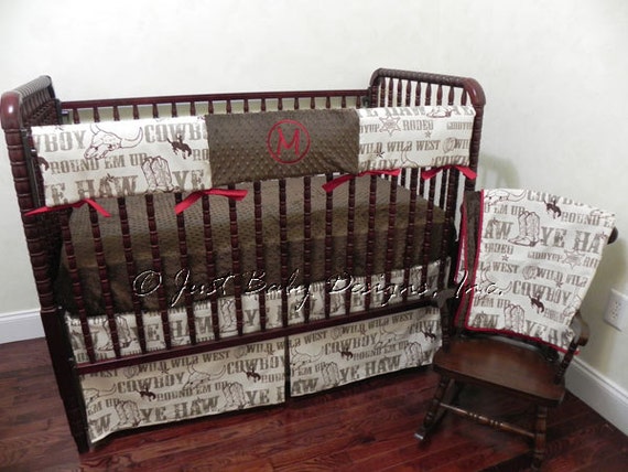 Cowboy Crib Bedding Set Mathis Boy Baby Bedding Cowboy Baby