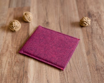 Kindle case - Oasis, Voyage, Touch, Paperwhite, Fire case sleeve, fuchsia-melan felt