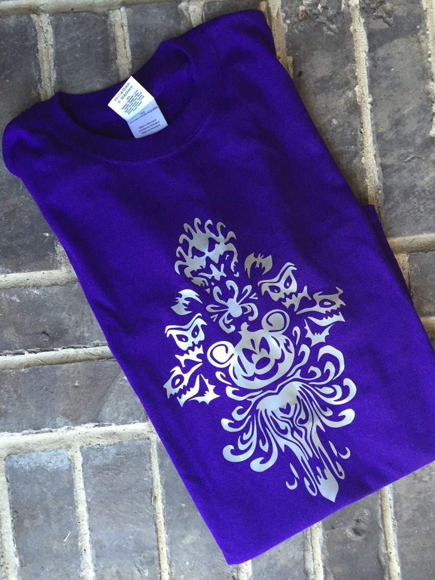 Disneys Haunted Mansion Mickey Mouse Purple & by SOUTHERNROOTSCOMP