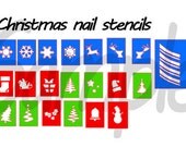 Nail art cute character stickers and crafts by QuirkyCraftsShop