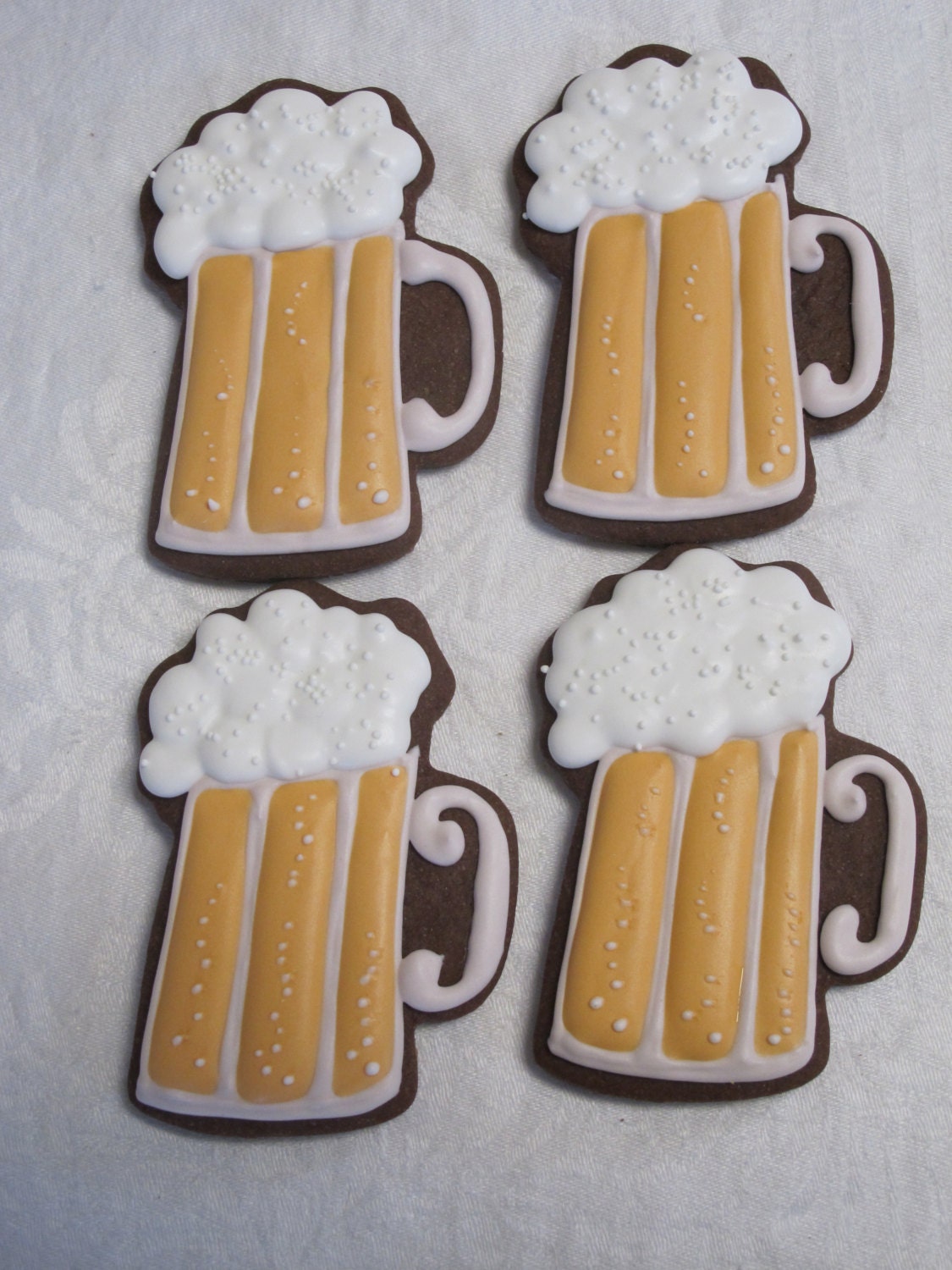 Beer Mug Decorated Sugar Cookies Bachelor PartyFathers Day