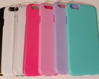 SALE!! 1pc. WHITE Iphone 6 case,4.7inch phone cases,blank case,DIY,Deco,blank Iphone case