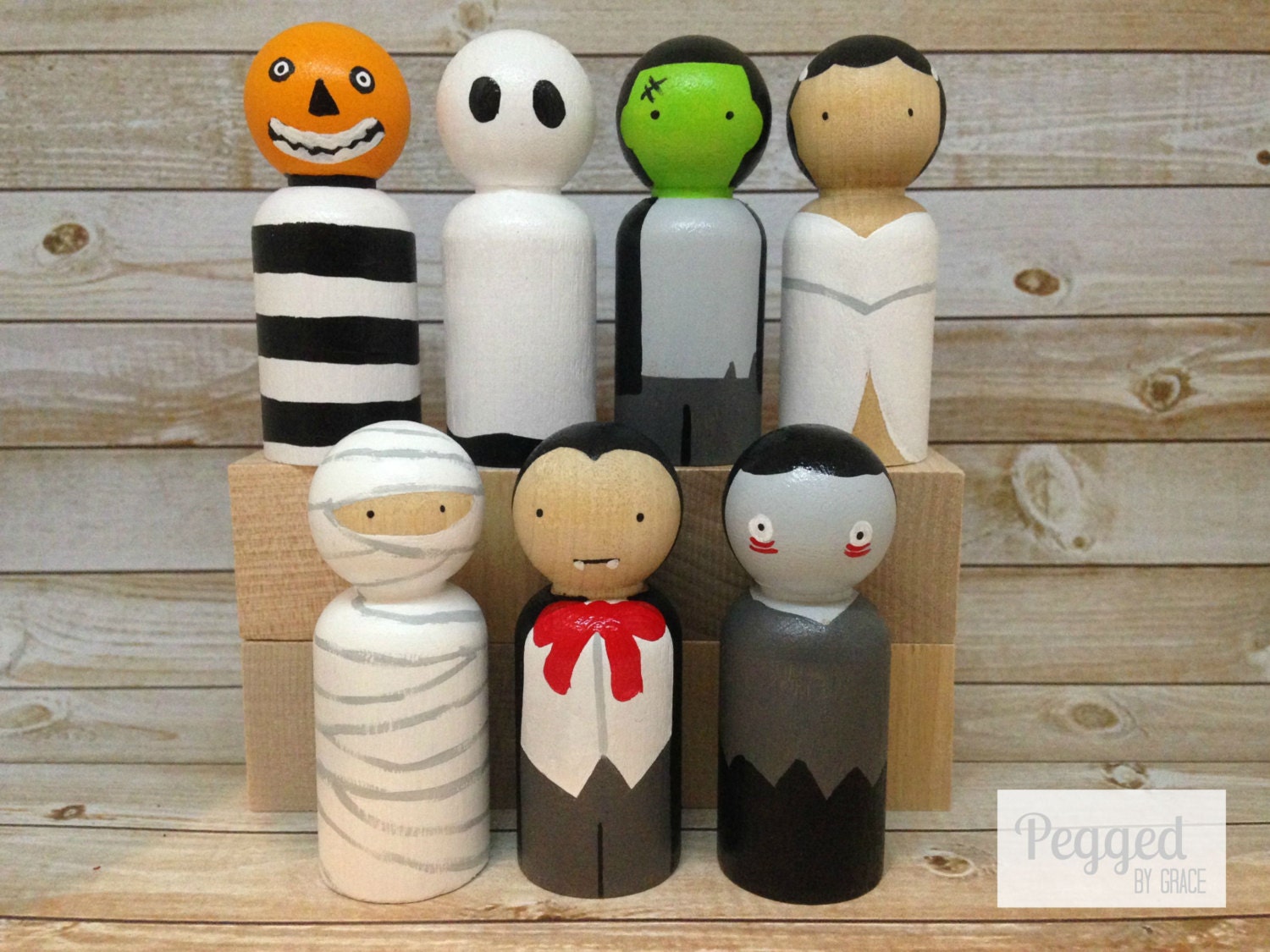 halloween peg doll