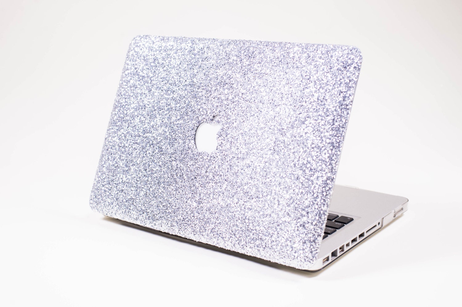 SILVER Glitter Macbook Case for Macbook Air Macbook Pro