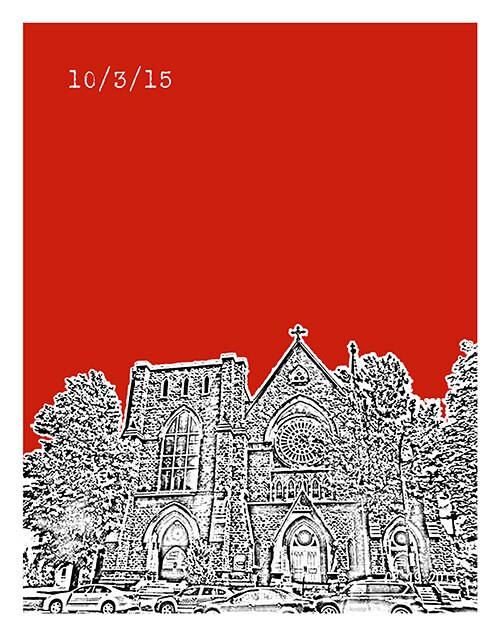 Buffalo New York Skyline Poster Art Print New by AnInspiredImage