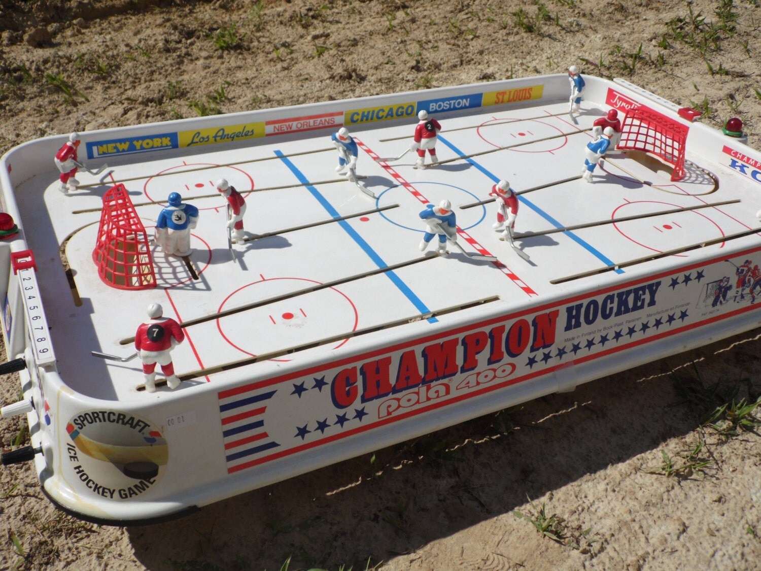 Ice Hockey Game/Hockey Game/Sportcraft Ice by OldSteamerTrunkJunk