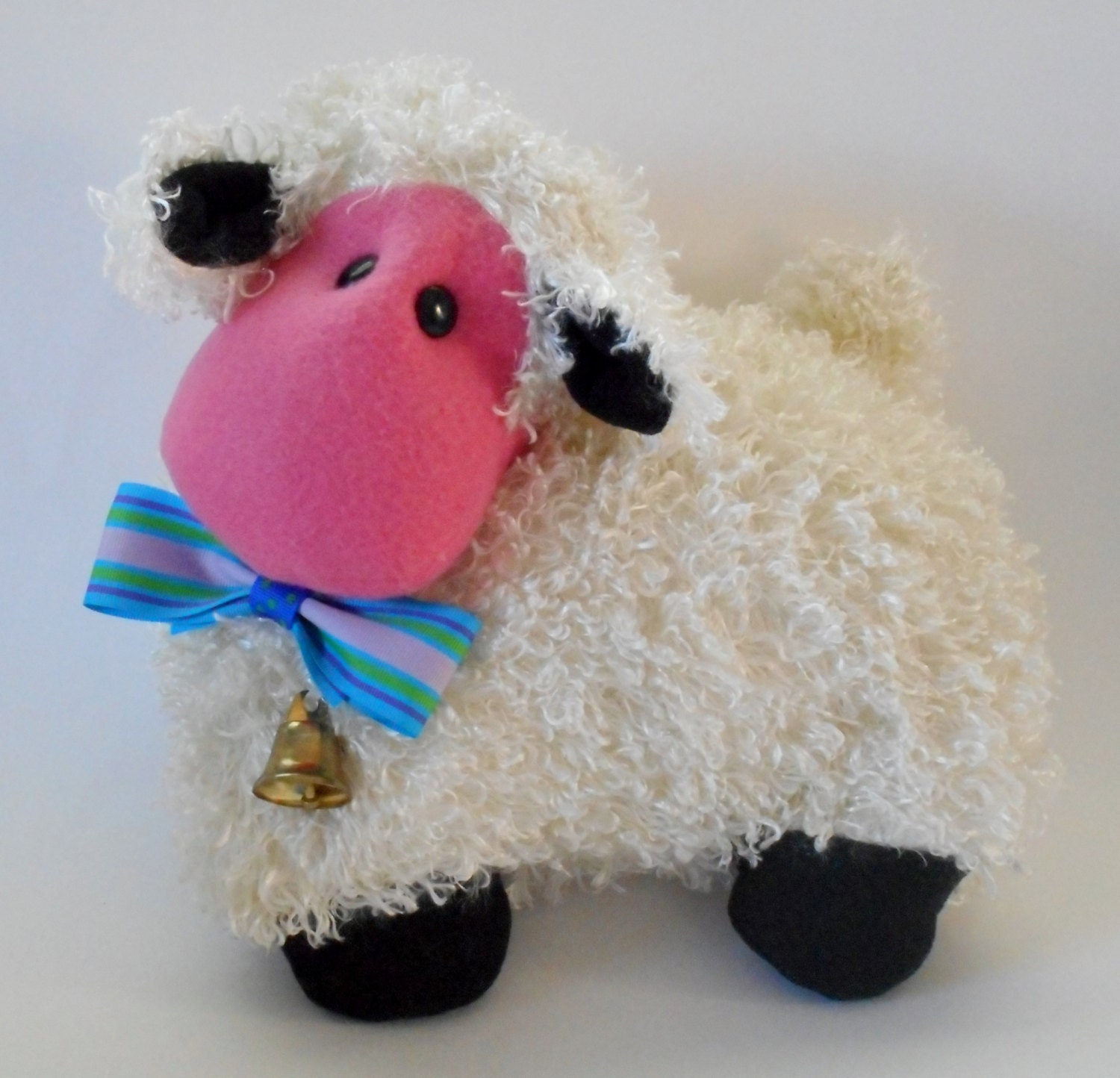 Lamb plushie stuffed lamb child's toy lamb softie