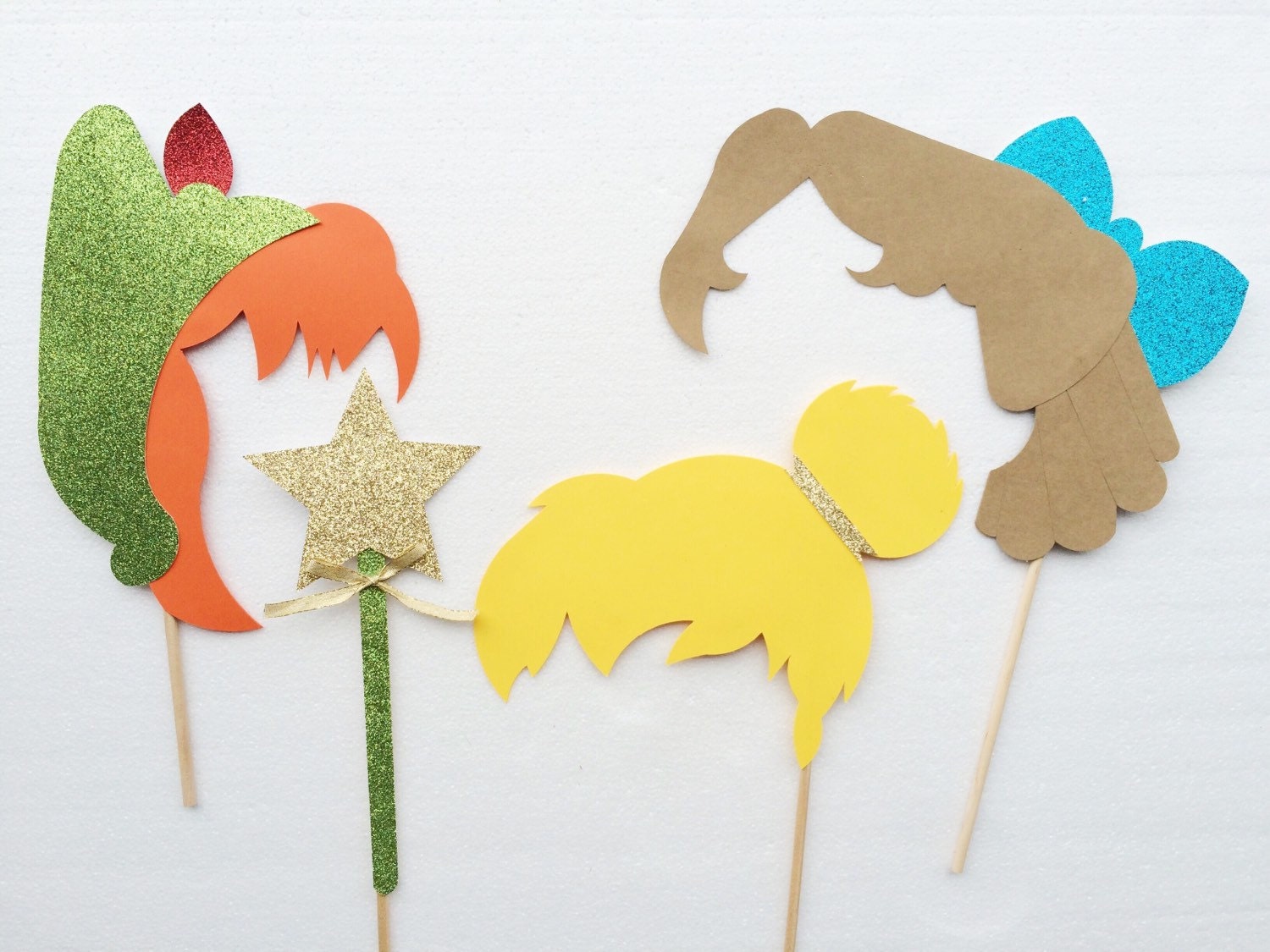 Peter Pan Party Photo Booth Props Fairy Photo Booth Props