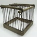 Vintage Wood Goldfinch Bird Trap / Turkish Antique Bird Cage