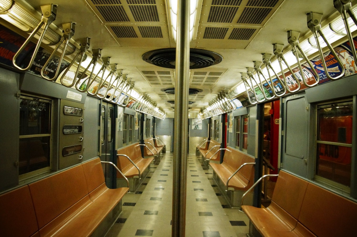 blueprint of inside subway