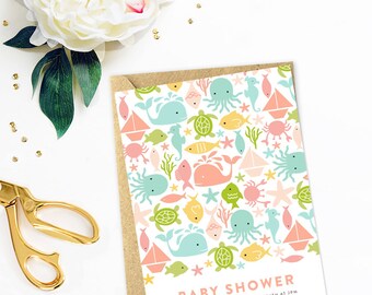 Turtle baby shower | Etsy