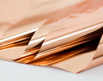 Rose Gold Mylar - 10 sheets