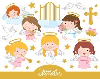 Angel clipart - Heaven clipart - 15061