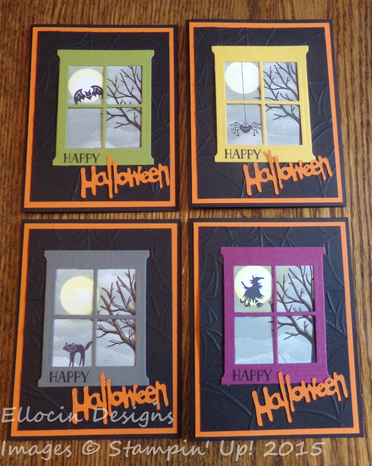 Stampin Up Handmade Card Halloween Choose One By Ellocindesigns