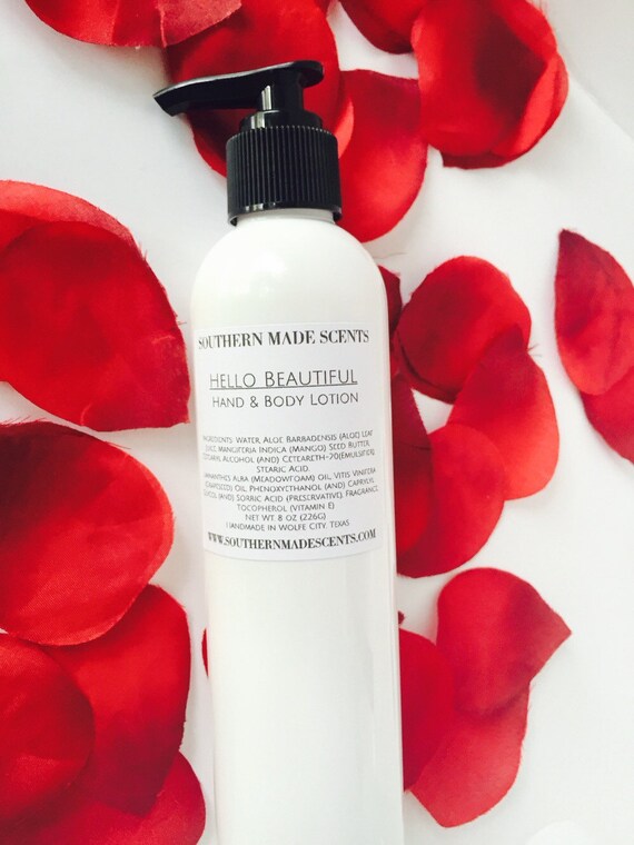 Hello Beautiful 8 Ounce Hand And Body Lotion Body Lotion