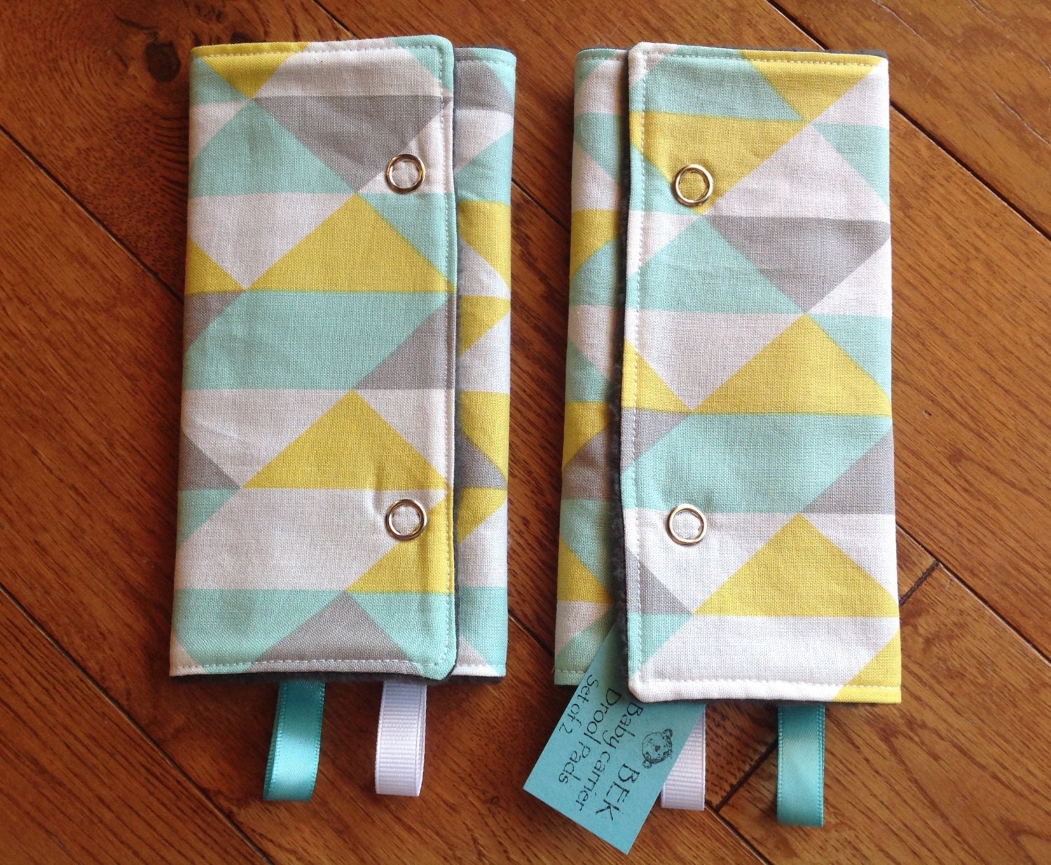 Baby Carrier Strap Drool Pad Cover with snaps