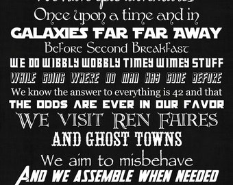 In This House We Do Geek poster