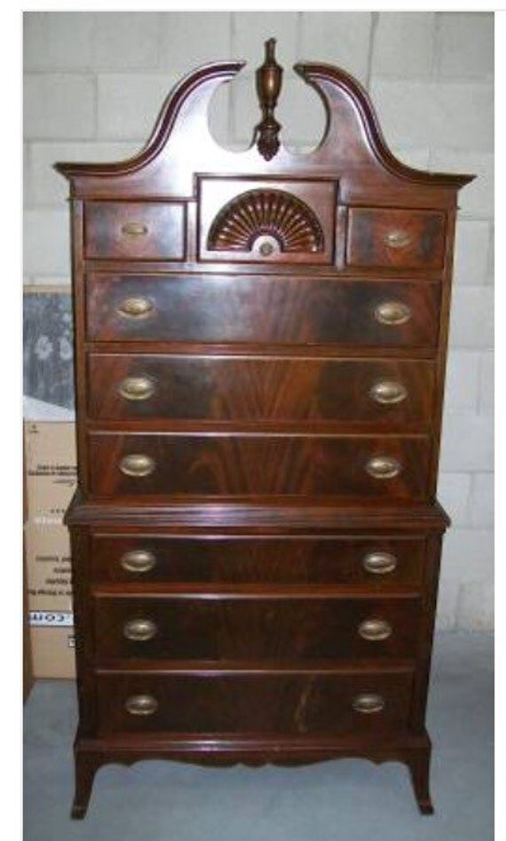 Dresser Philadelphia Highboy with Cabriole by ProvincialButFrench