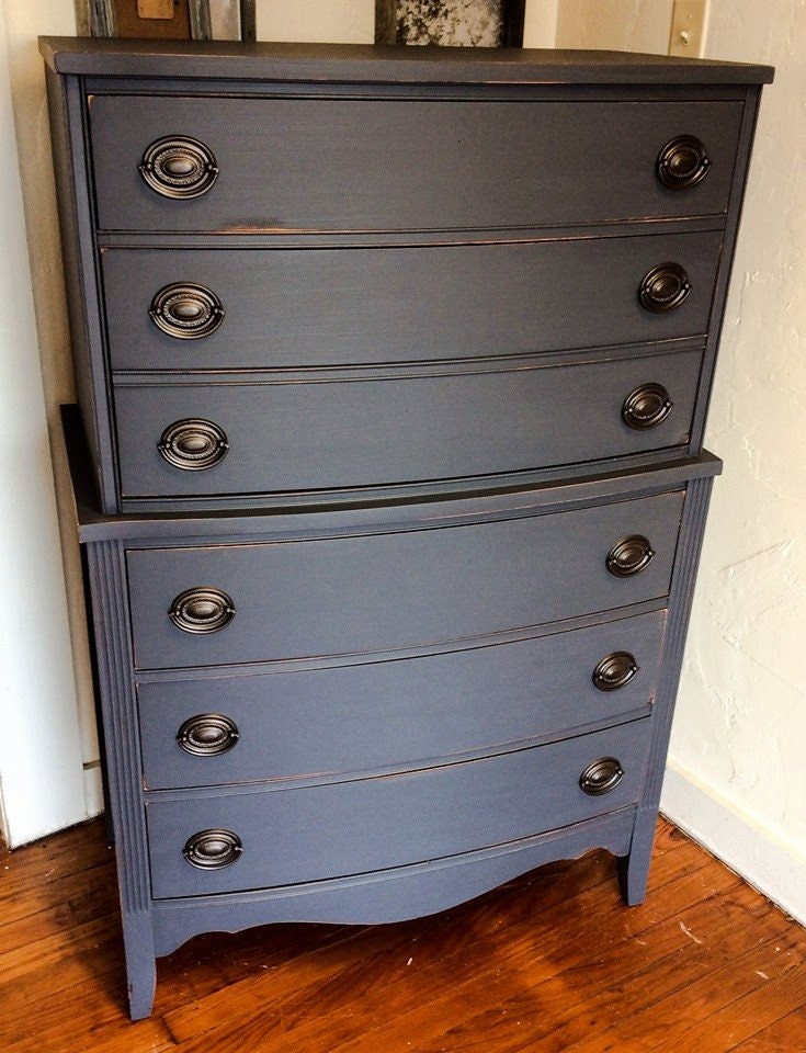 Shabby Chic Black Dresser Haute Juice