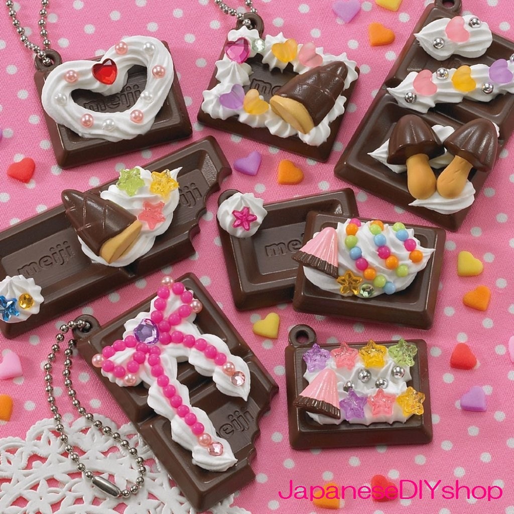 Japanese DIY Whipple Meiji Chocolate Set Fake