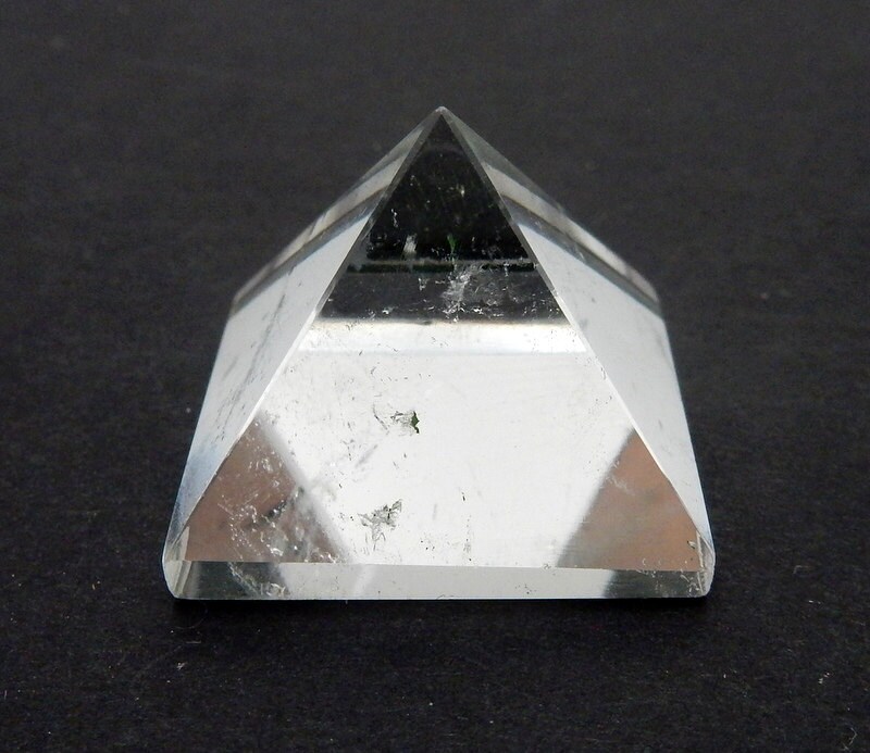Crystal Quartz Pyramid Pyramid Shaped Crystal by RockParadise