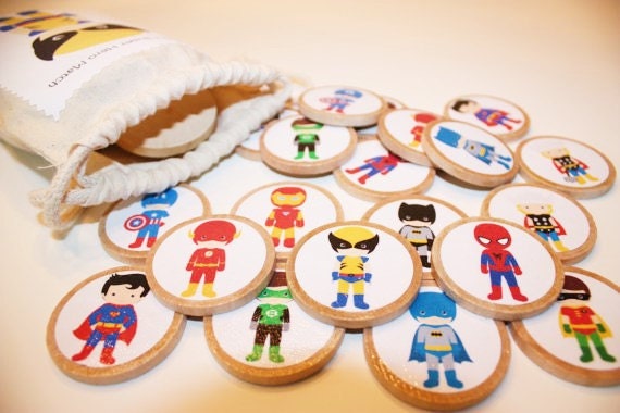 mix and match superhero toys