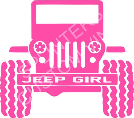 Jeep Girl SVG File