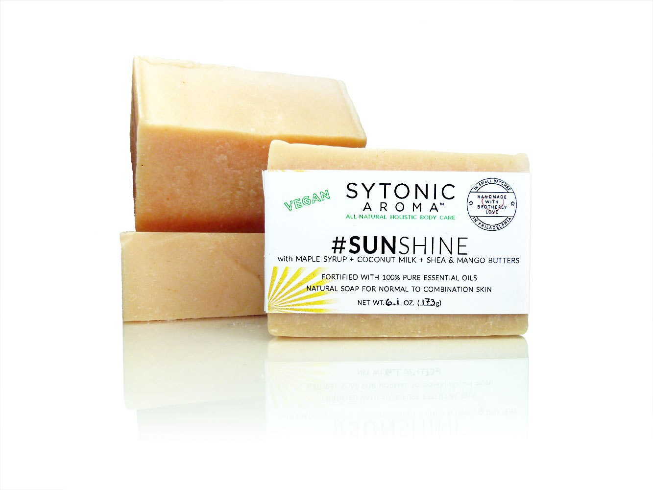 SUNSHINE Soap Maple Syrup Coconut Milk SHEA and Mango