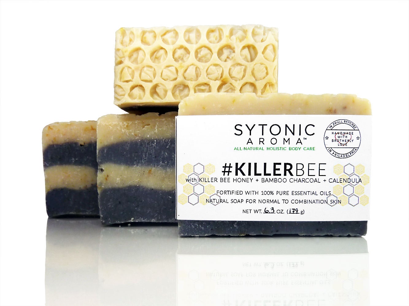 Killer Bee Soap Killer Bee HONEY Activated Bamboo CHARCOAL