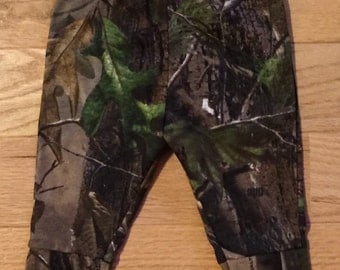 Baby boy realtree camo mossy Oak pants Leggings 100% cotton knit camouflage newborn 0 3 6 9 12 18 24 months 2T 3t