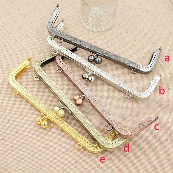 3pcs. 20cm purse frame purse clasp clutch frame metal purse